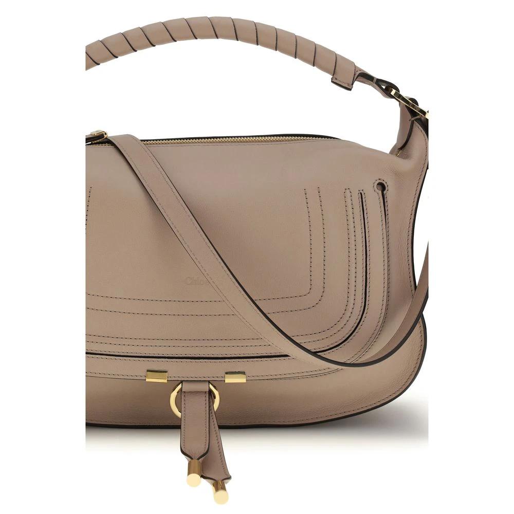 Chloé Sample Sale Chloé Gray Calf Leather Bos Taurus Shoulder Bag - | Designer outlet
