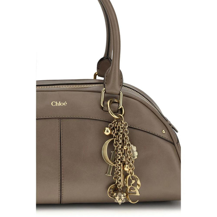 Chloé Sample Sale Chloé Gray Calf Leather Bos Taurus Handbag - | Designer outlet