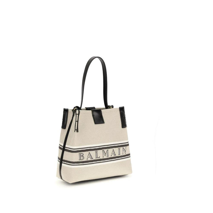 Balmain Sample Sale Balmain Beige Cotton Shoulder Bag - | Designer outlet