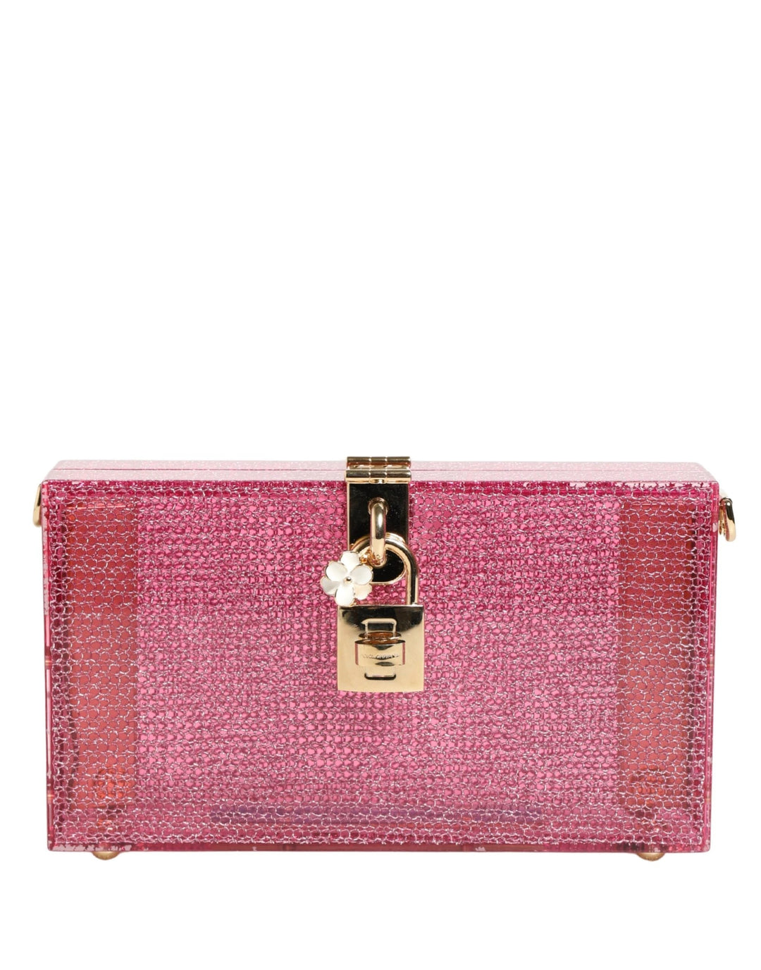 Dolce & Gabbana Sample Sale Dolce & Gabbana Pink DOLCE BOX Clutch Crossbody Women Evening Borse Bag - | Designer outlet