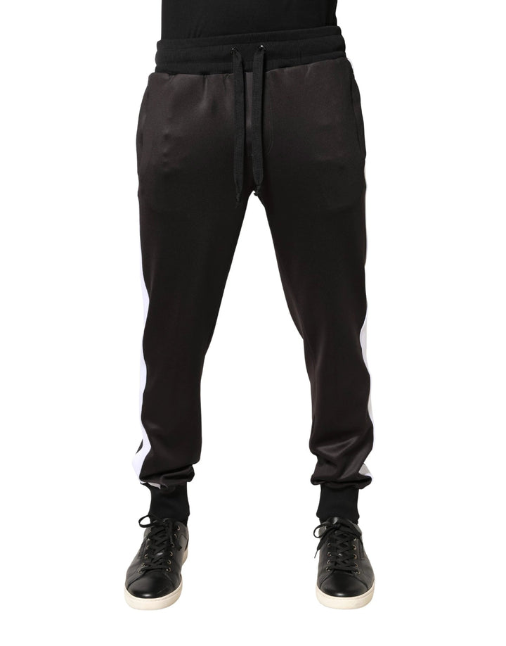 Dolce &amp; Gabbana Sample Sale Dolce &amp; Gabbana Brown Polyester Skinny Jogger Trouser Pants - | Designer outlet