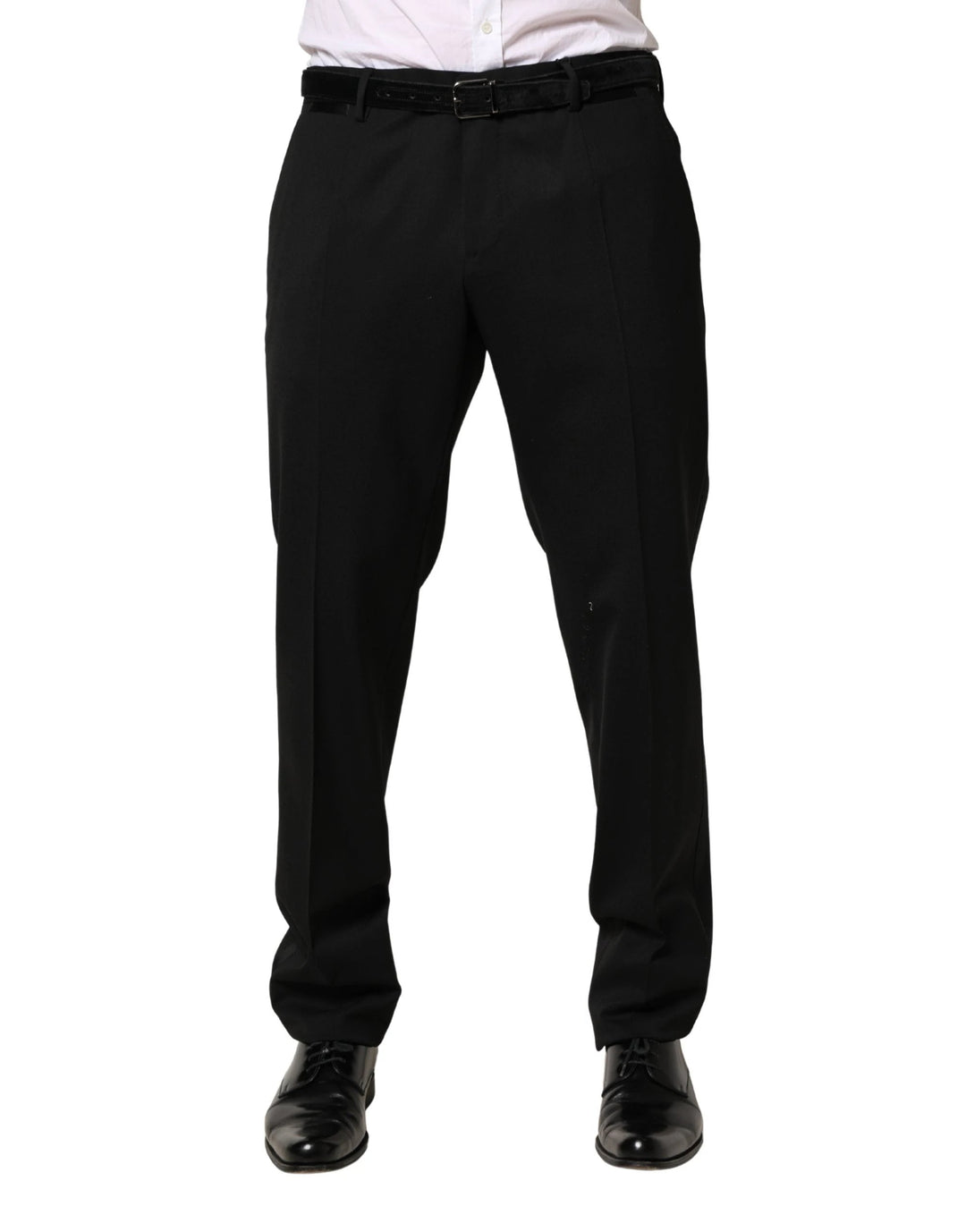 Dolce & Gabbana Sample Sale Dolce & Gabbana Black Wool Skinny Men Dress Trouser Pants - | Designer outlet