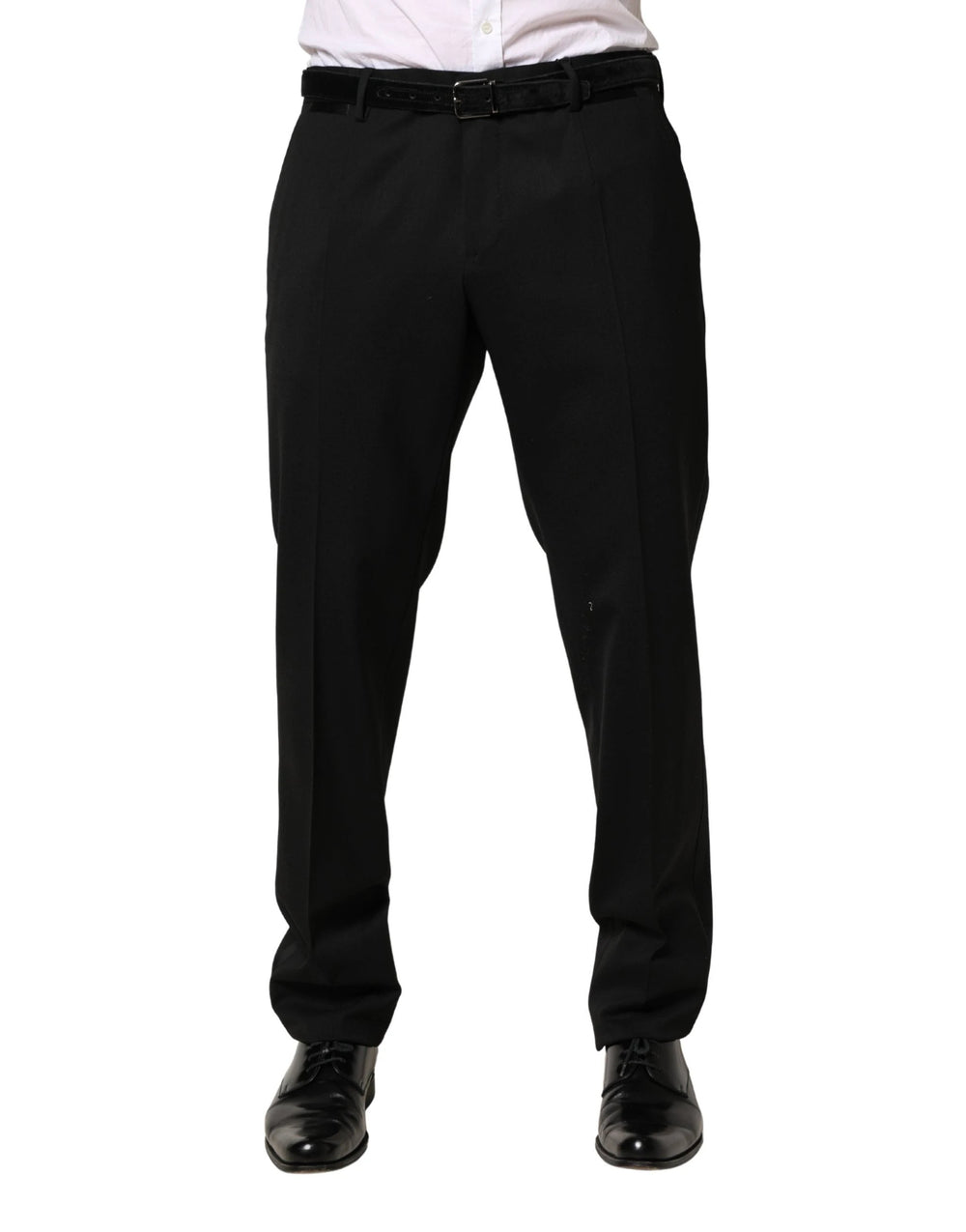 Dolce & Gabbana Sample Sale Dolce & Gabbana Black Wool Skinny Men Dress Trouser Pants - | Designer outlet