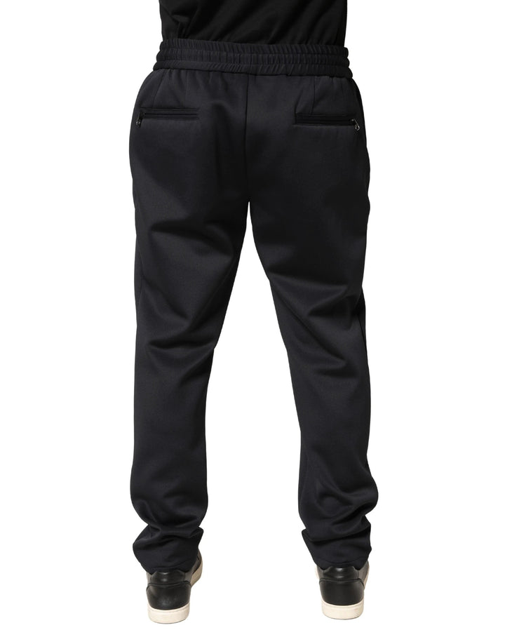 Dolce &amp; Gabbana Sample Sale Dolce &amp; Gabbana Black Polyester Skinny Jogger Trouser Pants - | Designer outlet