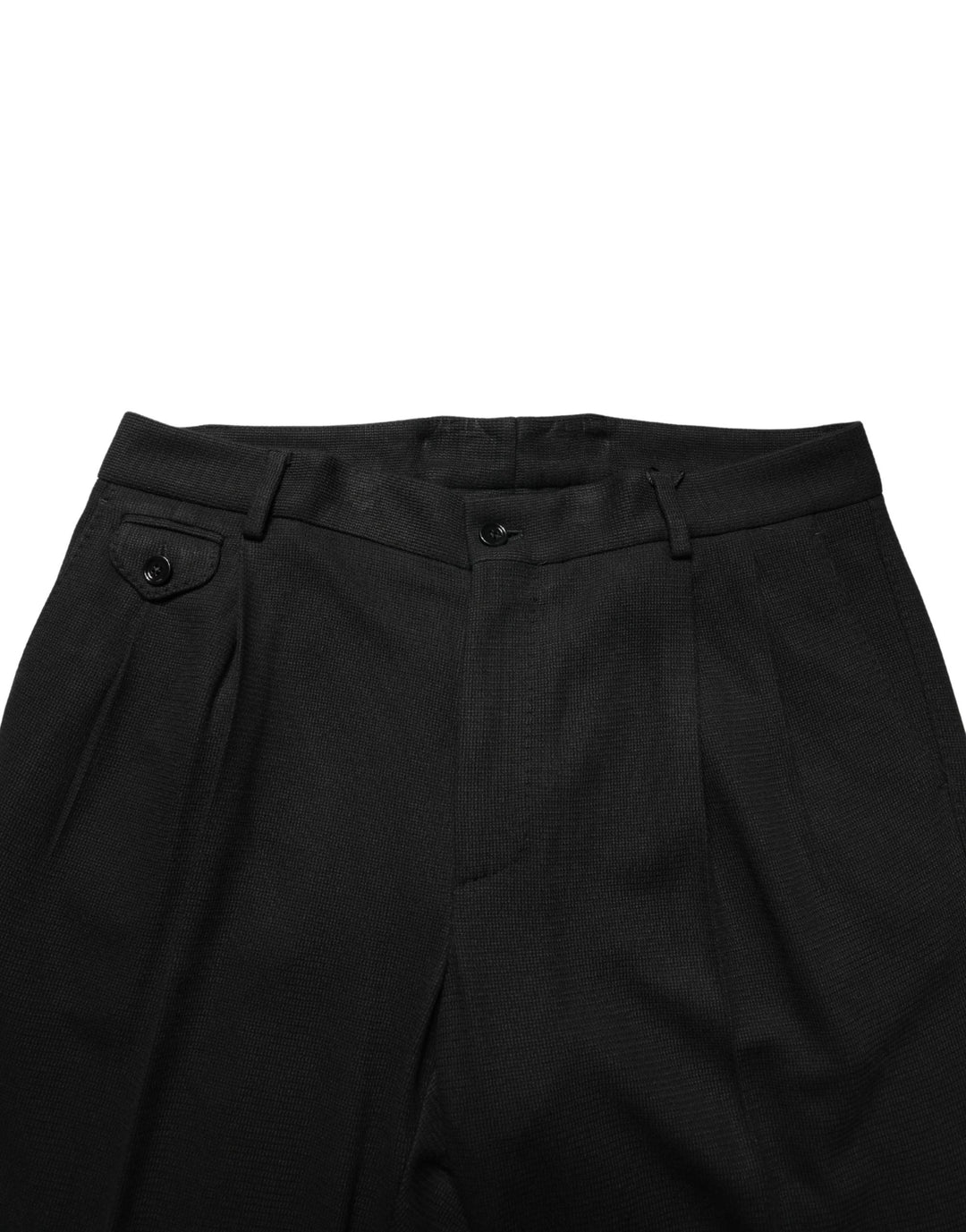 Dolce &amp; Gabbana Sample Sale Dolce &amp; Gabbana Black Wool Skinny Men Dress Trouser Pants - | Designer outlet