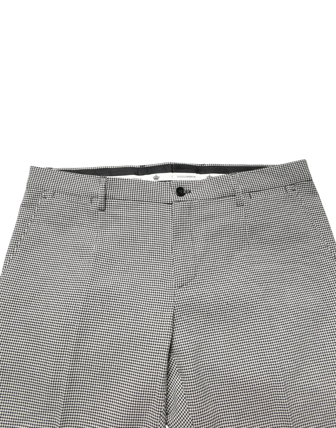 Dolce &amp; Gabbana Sample Sale Dolce &amp; Gabbana Gray Cotton Skinny Dress Formal Trouser Pants - | Designer outlet