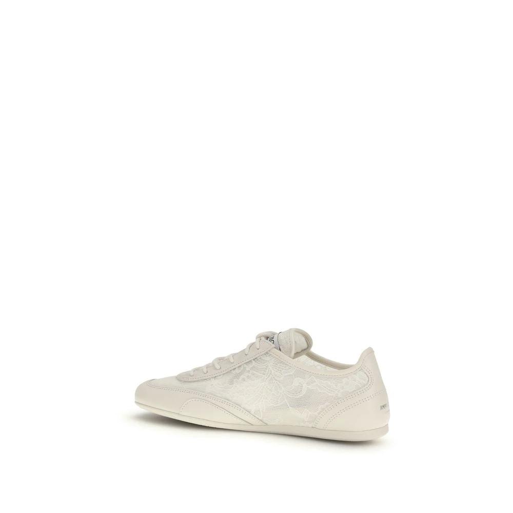 Jimmy Choo Sample Sale Jimmy Choo Beige Calf Leather Bos Taurus Athletic Sneakers - | Designer outlet