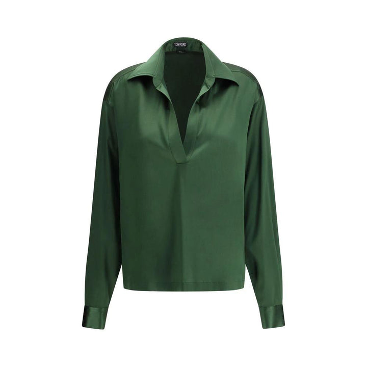 Tom Ford Sample Sale Tom Ford Bicolor Silk Shirt - | Designer outlet