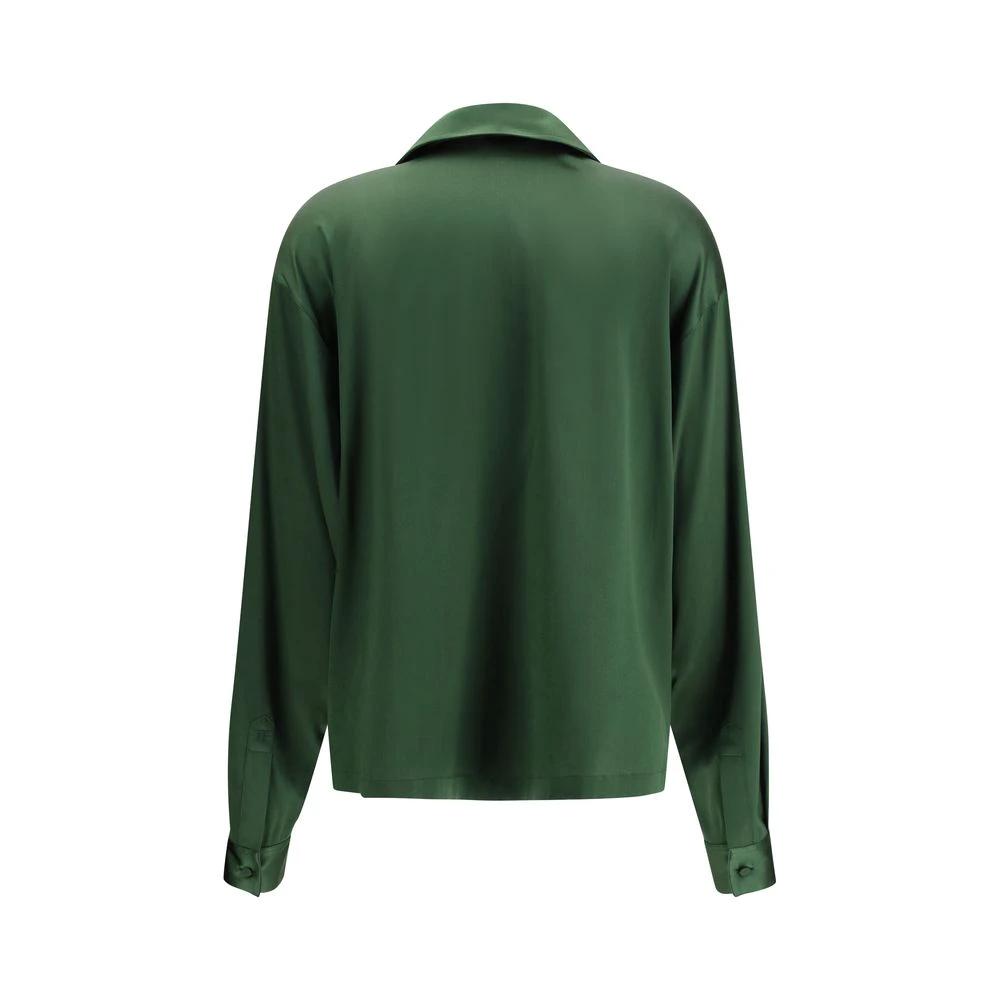 Tom Ford Sample Sale Tom Ford Bicolor Silk Shirt - | Designer outlet