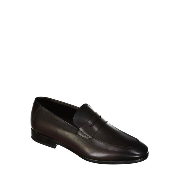 Salvatore Ferragamo Sample Sale Salvatore Ferragamo Brown Leather Slip-On Loafers - | Designer outlet