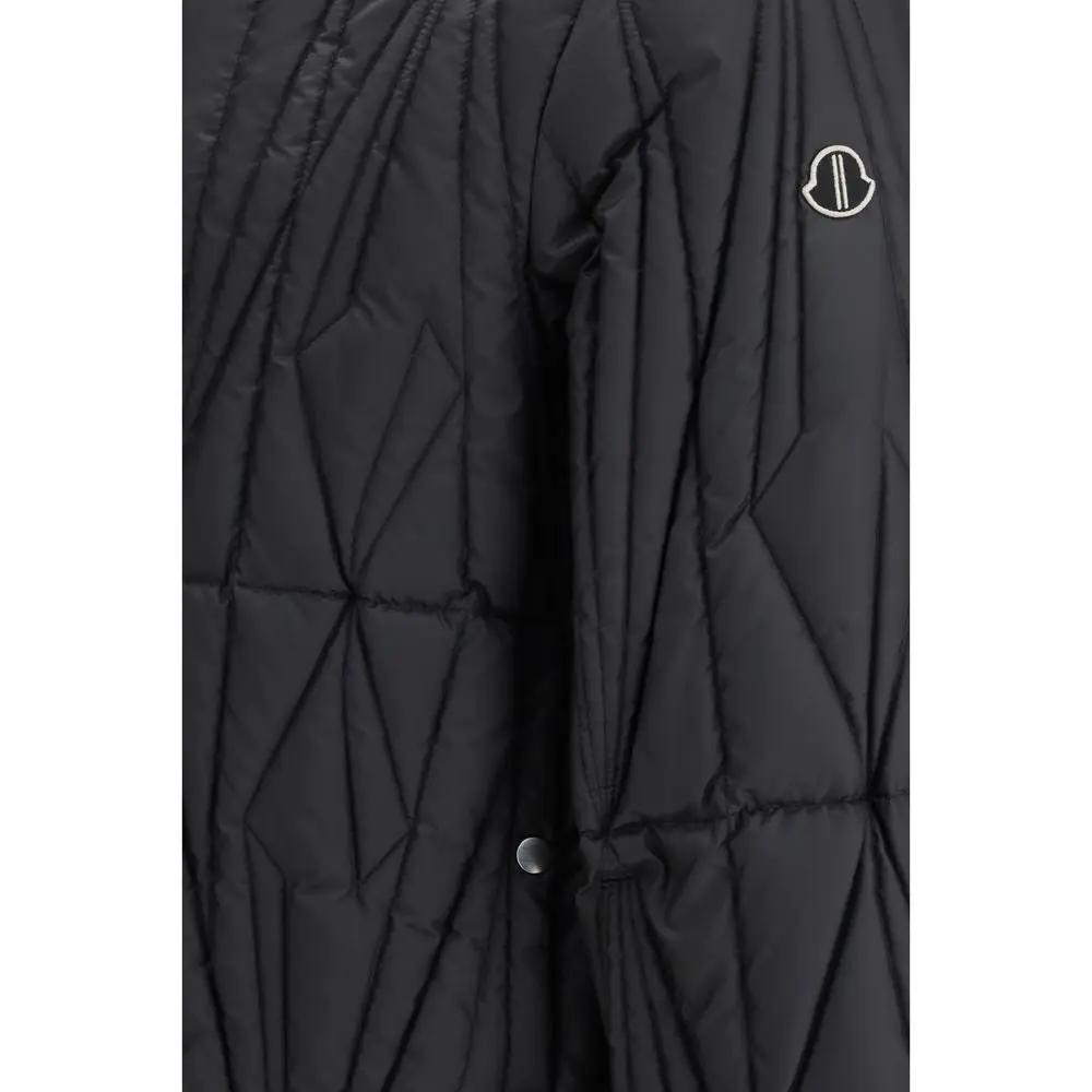 Moncler x Rick Owens Black Goose Down Bomber