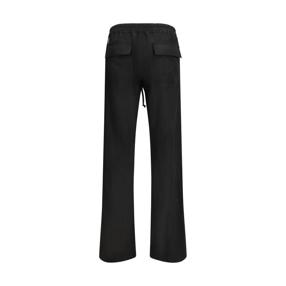 Moncler x Rick Owens Sample Sale Moncler x Rick Owens Black Polyester Casual Pants - | Designer outlet