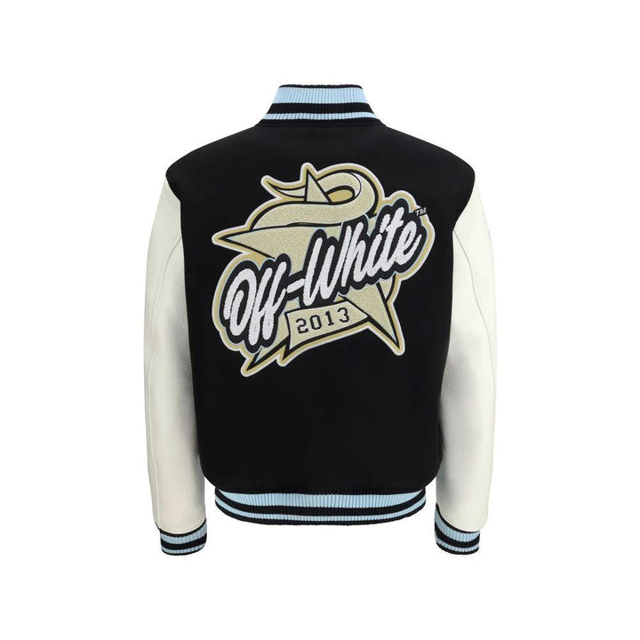 Off-White Sample Sale Off-White Black Wool Bomber - | Designer outlet