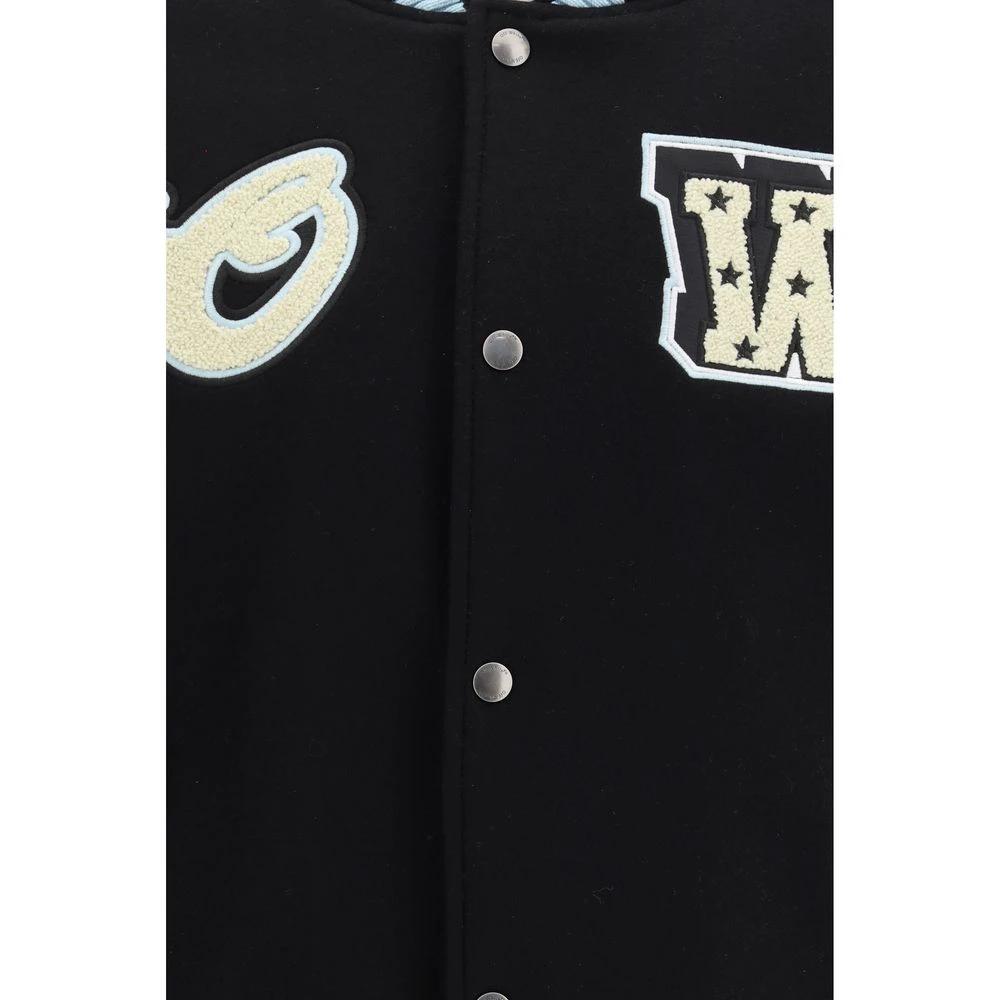 Off-White Sample Sale Off-White Black Wool Bomber - | Designer outlet