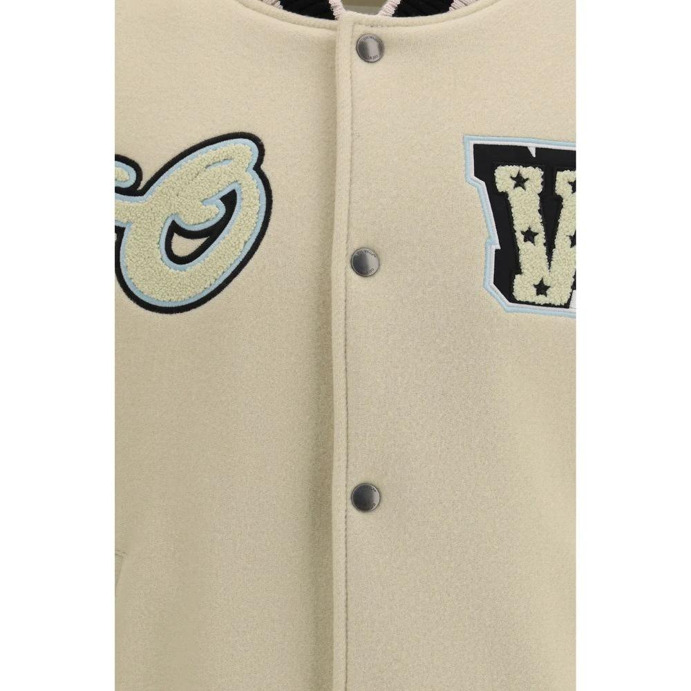 Off-White Sample Sale Off-White Beige Wool Bomber - | Designer outlet