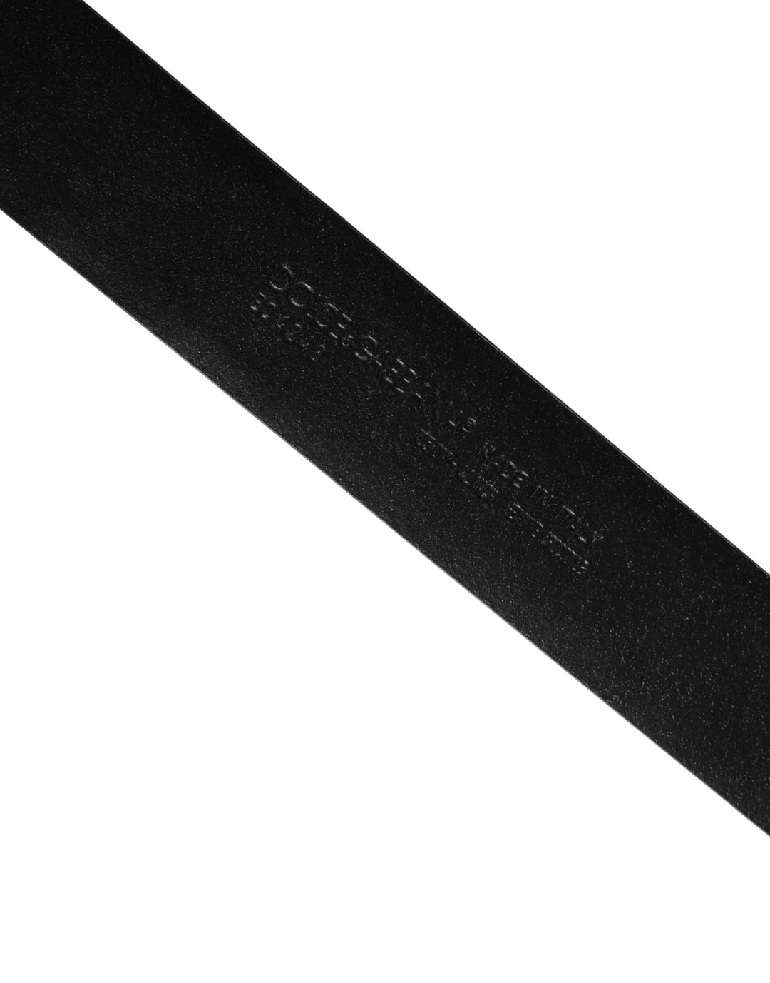 Dolce &amp; Gabbana Sample Sale Dolce &amp; Gabbana Men Black Exotic Leather Logo Buckle Belt - | Designer outlet