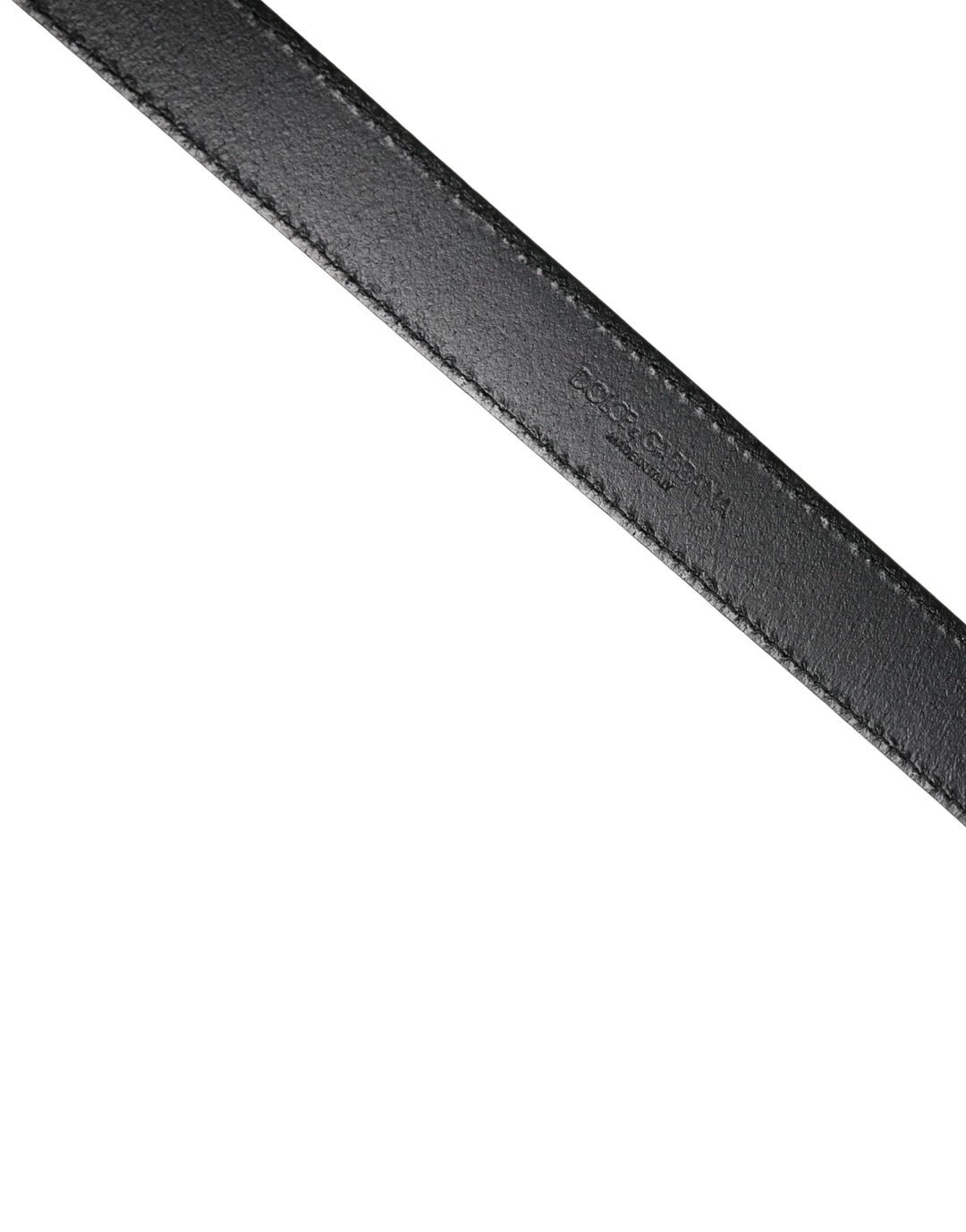Dolce &amp; Gabbana Sample Sale Dolce &amp; Gabbana Men Black Classic Leather Square Buckle Belt - | Designer outlet
