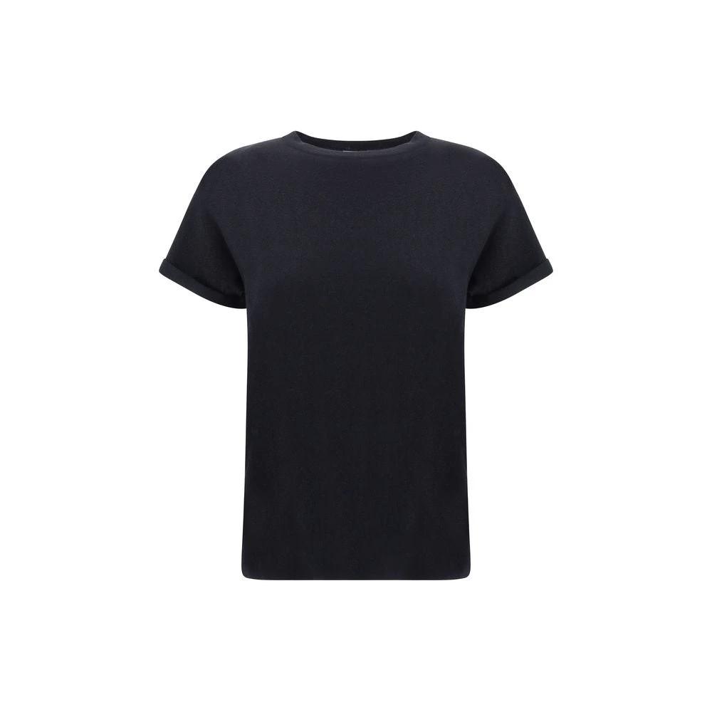 Brunello Cucinelli Sample Sale Brunello Cucinelli Black Nylon T-Shirt - | Designer outlet