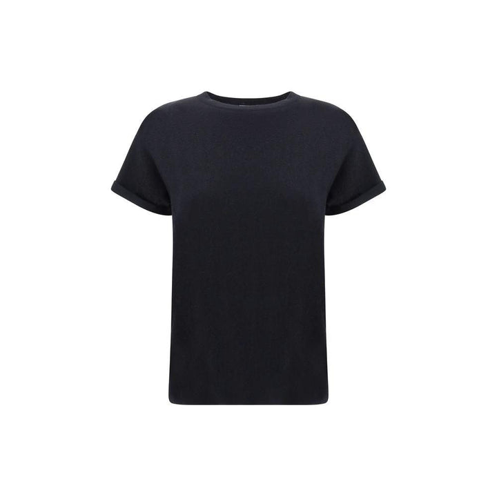 Brunello Cucinelli Sample Sale Brunello Cucinelli Black Nylon T-Shirt - | Designer outlet