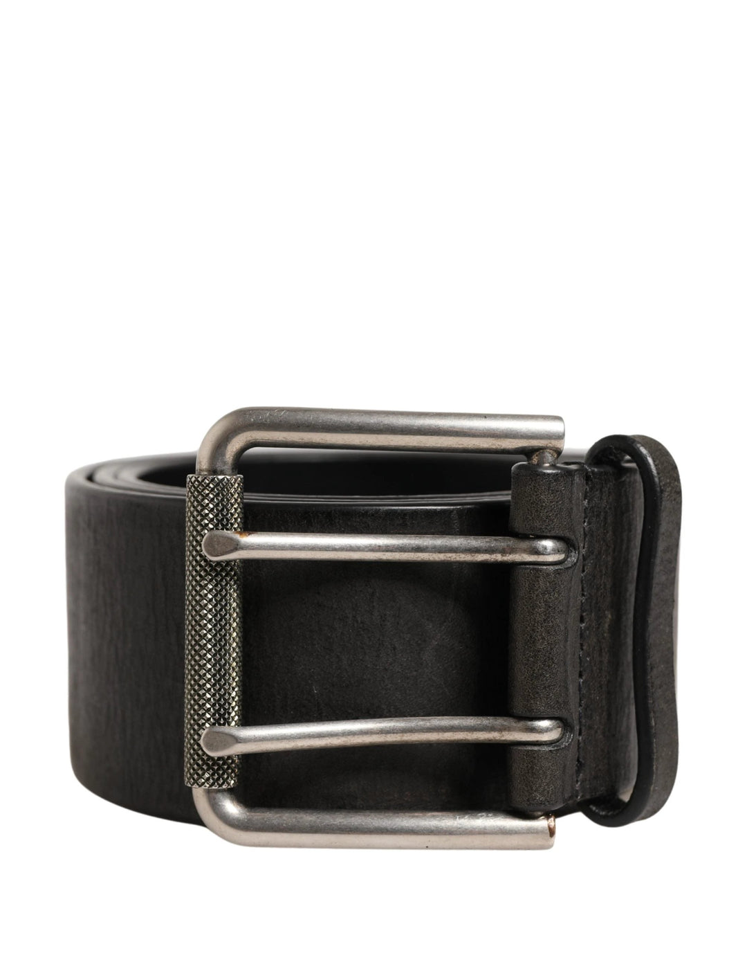 Dolce &amp; Gabbana Sample Sale Dolce &amp; Gabbana Men Black Classic Leather Metal Buckle Belt - | Designer outlet