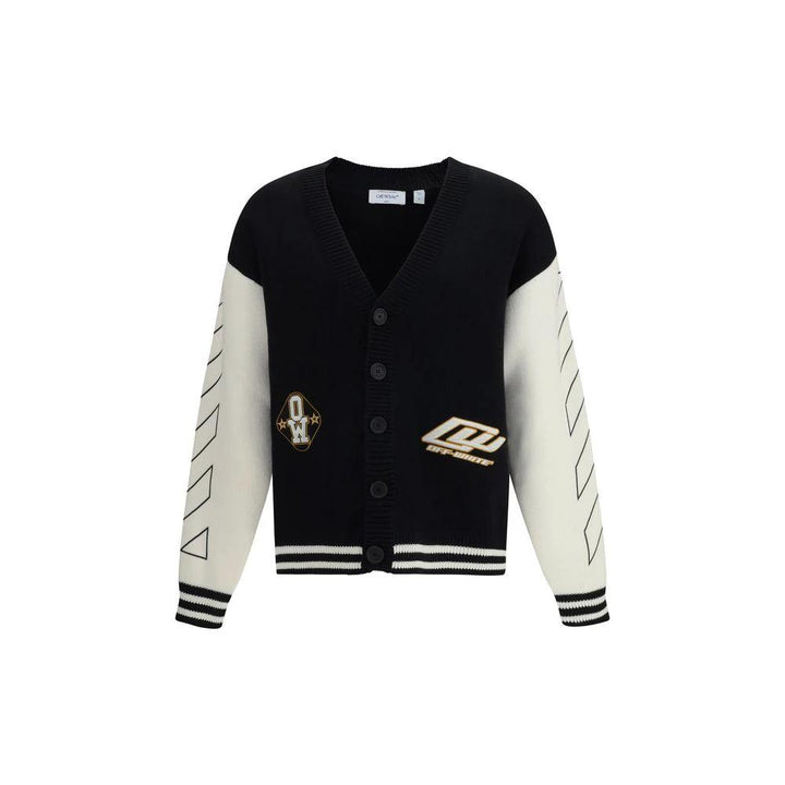 Off-White Sample Sale Off-White Black Cotton Cardigan - | Designer outlet