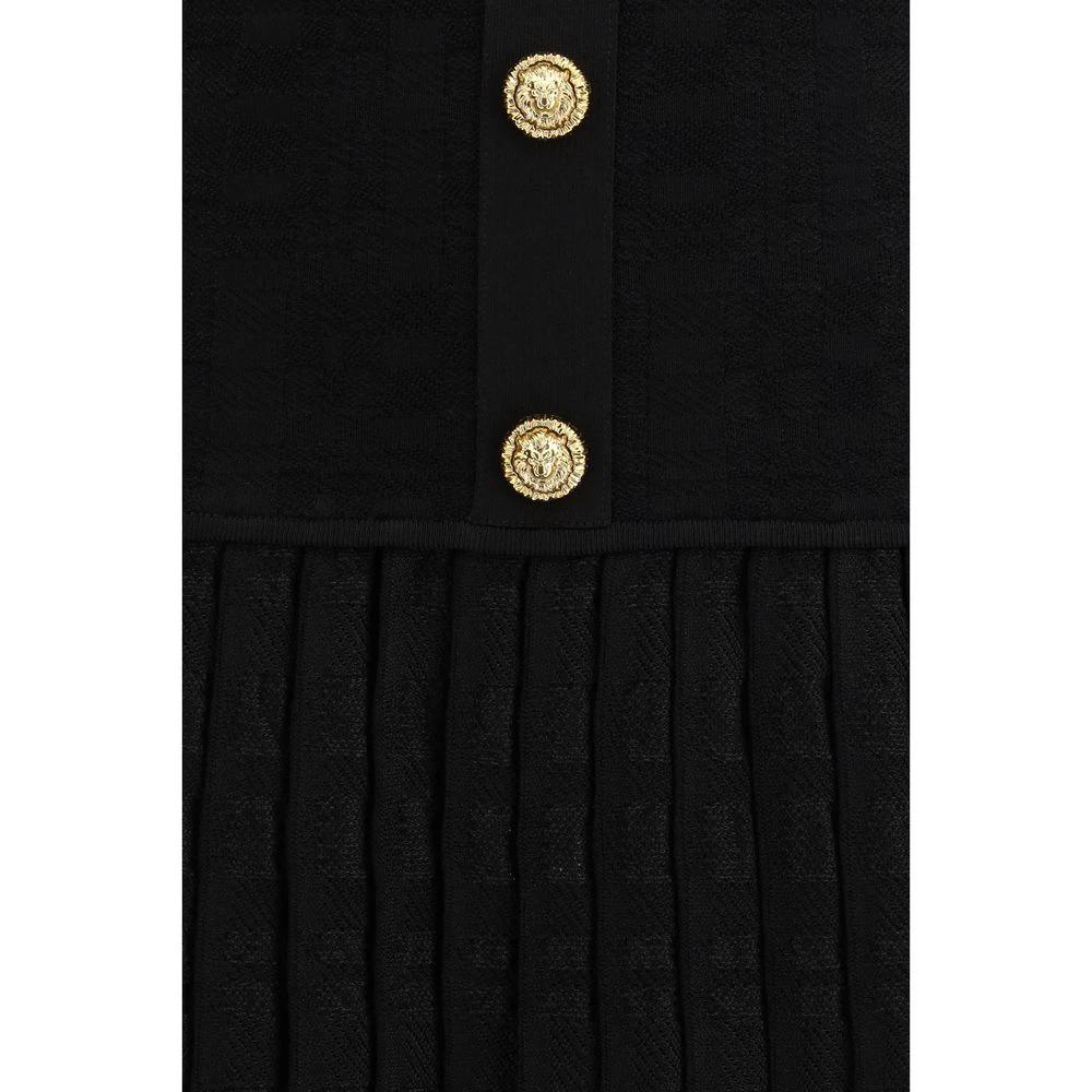 Balmain Sample Sale Balmain Black Viscose Cocktail Dress - | Designer outlet