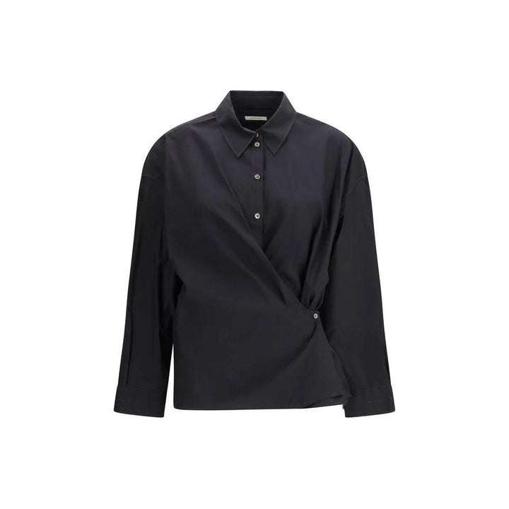 Lemaire Sample Sale Lemaire Black Cotton Dress Shirt - | Designer outlet