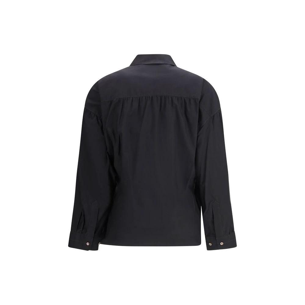 Lemaire Sample Sale Lemaire Black Cotton Dress Shirt - | Designer outlet