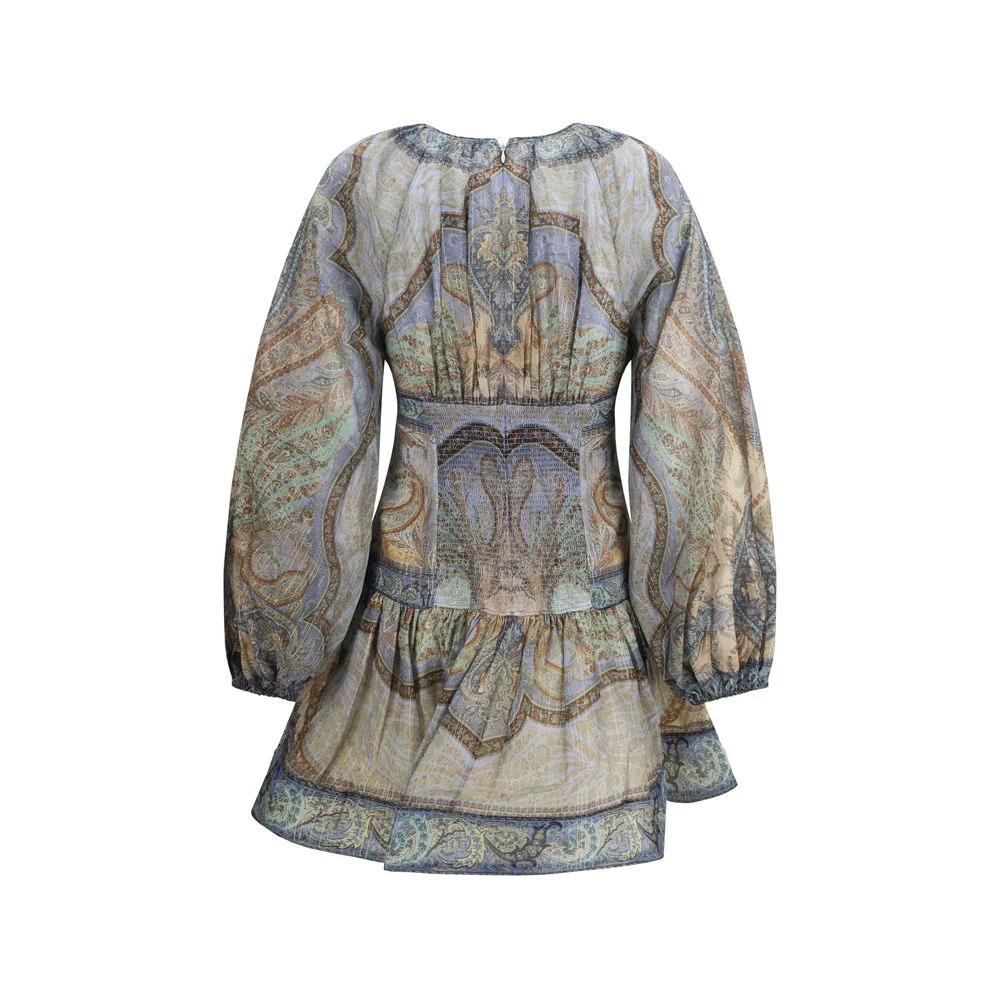 Zimmermann Sample Sale Zimmermann Multicolor Cotton Casual Dress - | Designer outlet