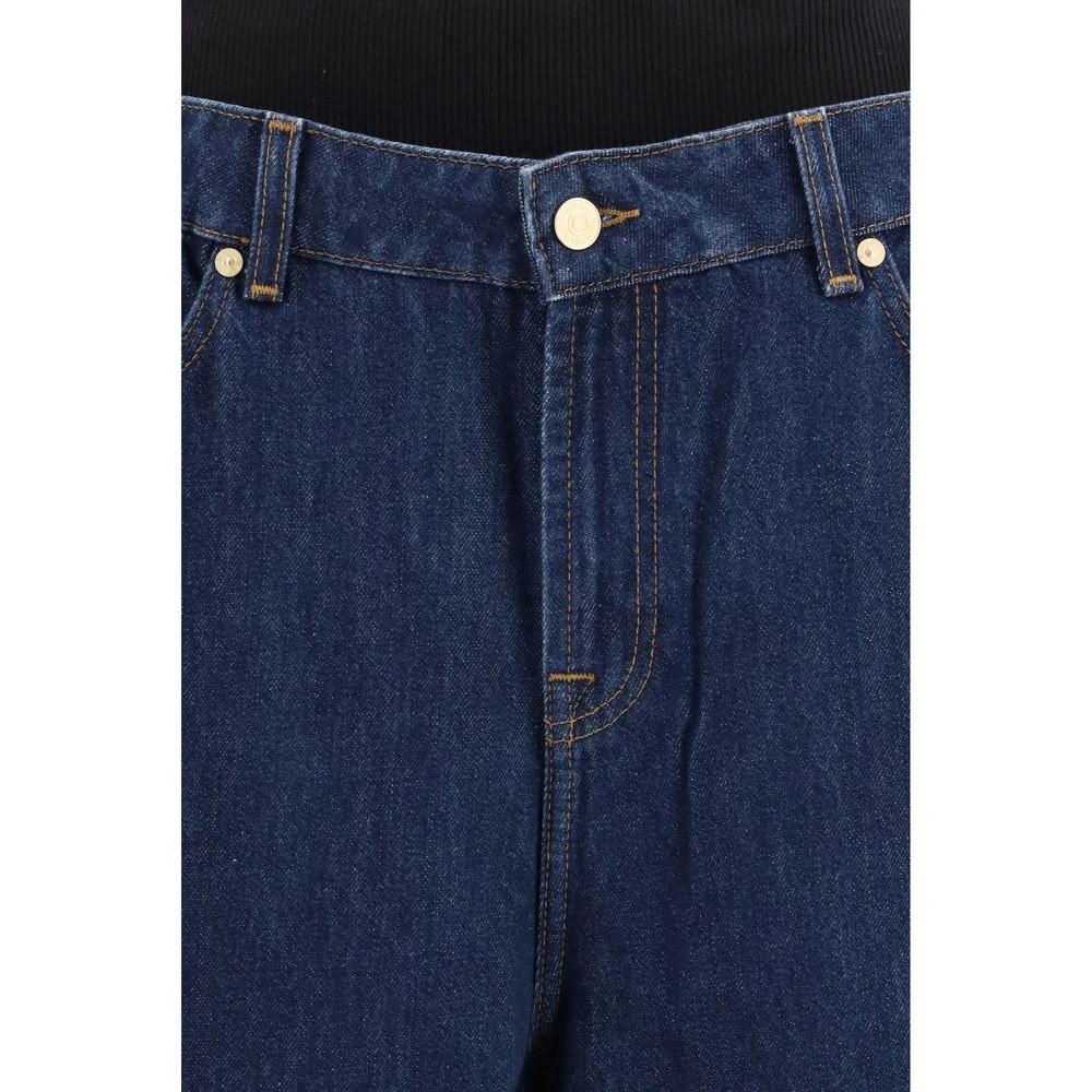 7FOR Sample Sale 7FOR Blue Cotton Relaxed Fit Jeans - | Designer outlet