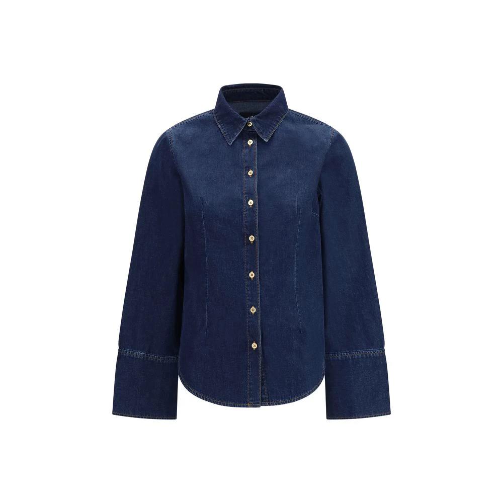 7FOR Sample Sale 7FOR Blue Denim Shirt - | Designer outlet