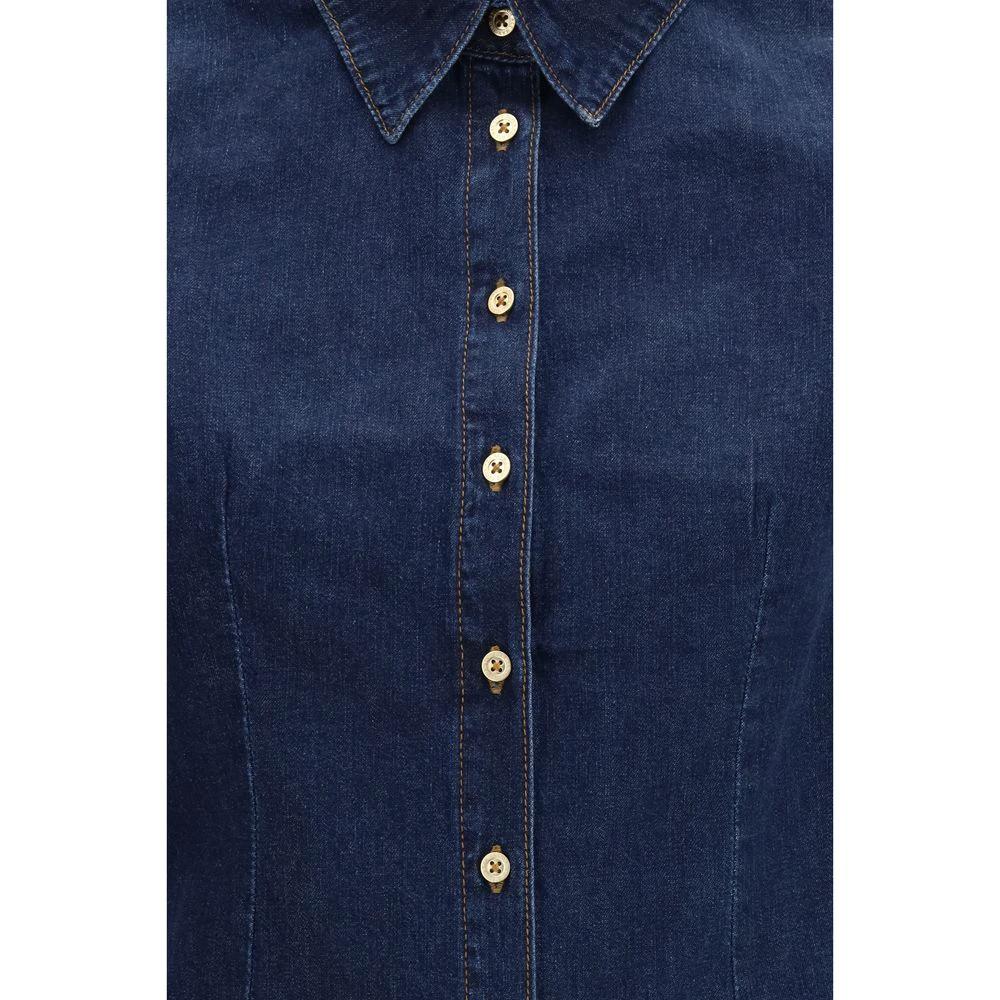 7FOR Sample Sale 7FOR Blue Denim Shirt - | Designer outlet