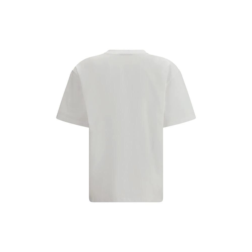 Ganni Sample Sale Ganni White Cotton T-Shirt - | Designer outlet