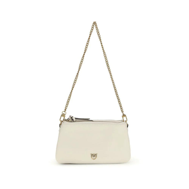 PINKO Sample Sale PINKO Beige Calf Leather Bos Taurus Shoulder Bag - | Designer outlet