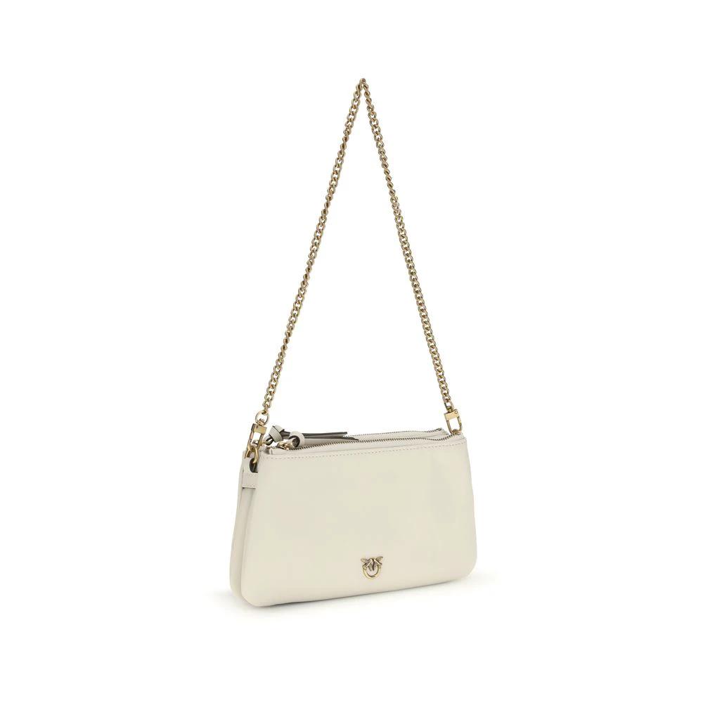 PINKO Sample Sale PINKO Beige Calf Leather Bos Taurus Shoulder Bag - | Designer outlet
