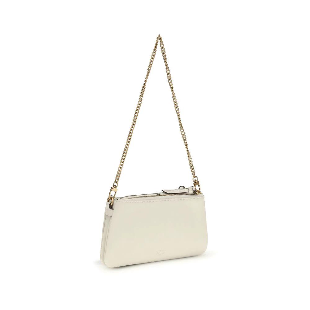 PINKO Sample Sale PINKO Beige Calf Leather Bos Taurus Shoulder Bag - | Designer outlet