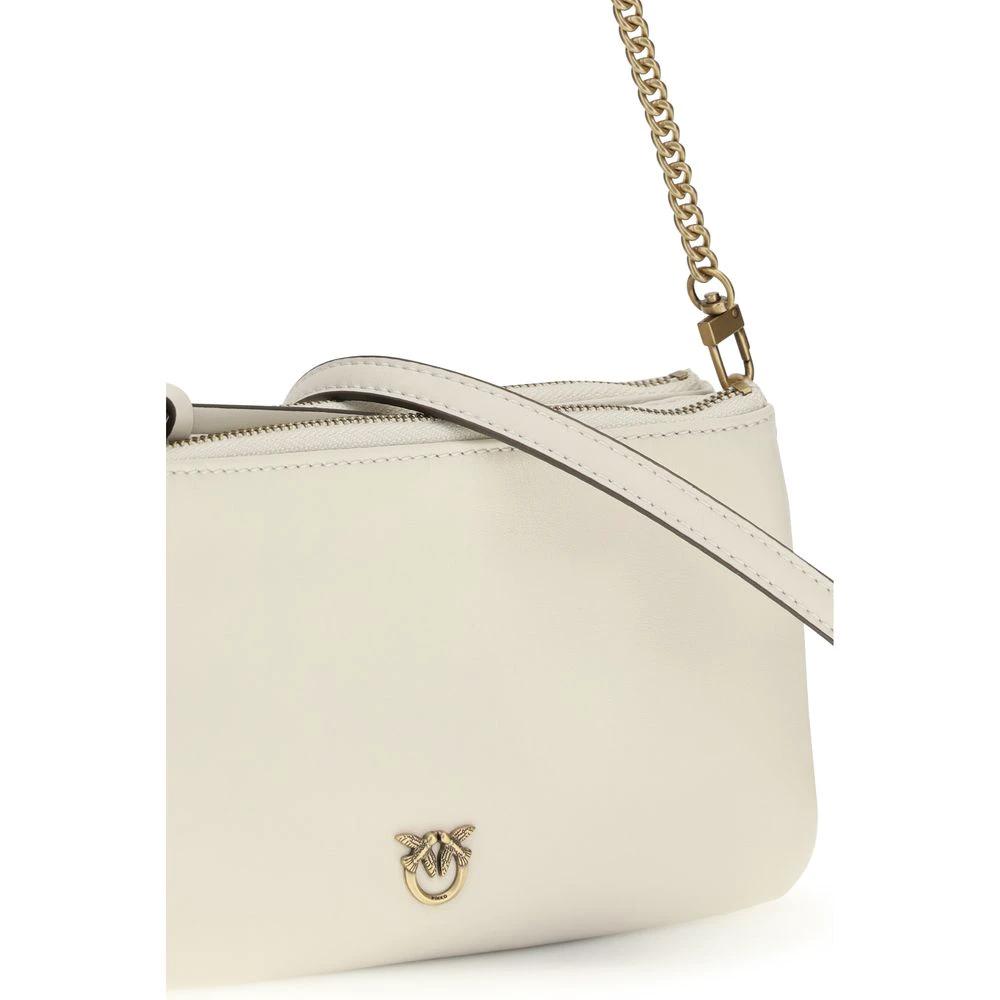 PINKO Sample Sale PINKO Beige Calf Leather Bos Taurus Shoulder Bag - | Designer outlet
