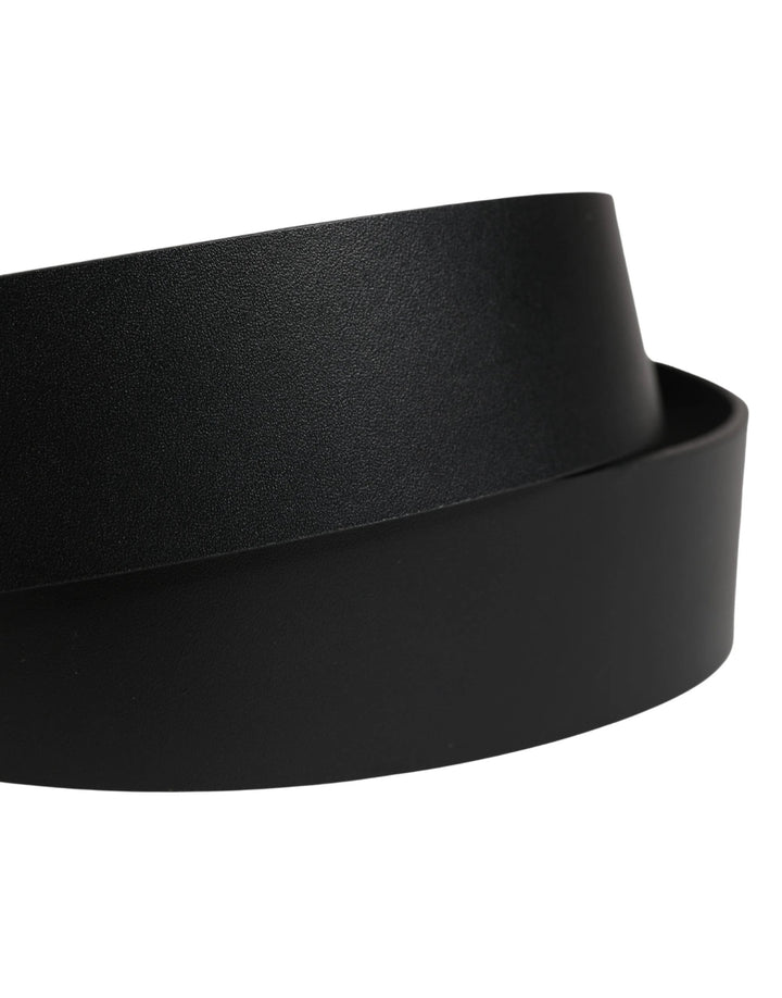 Dolce &amp; Gabbana Sample Sale Dolce &amp; Gabbana Black Calf Leather Ornate Metal Buckle Belt - | Designer outlet