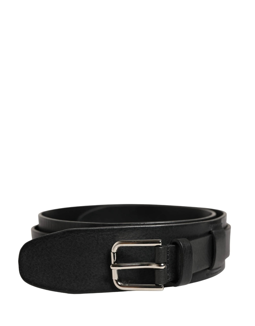 Dolce &amp; Gabbana Sample Sale Dolce &amp; Gabbana Men Black Classic Leather Metal Buckle Belt - | Designer outlet
