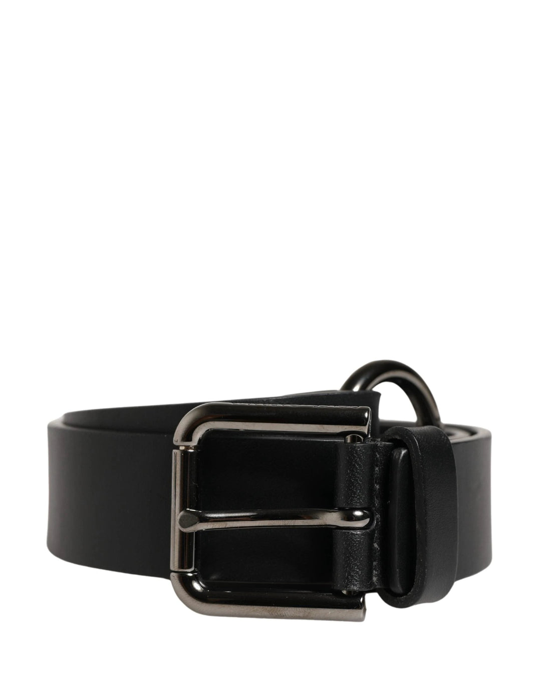Dolce &amp; Gabbana Sample Sale Dolce &amp; Gabbana Men Black Calfskin Leather Metal Buckle Belt - | Designer outlet