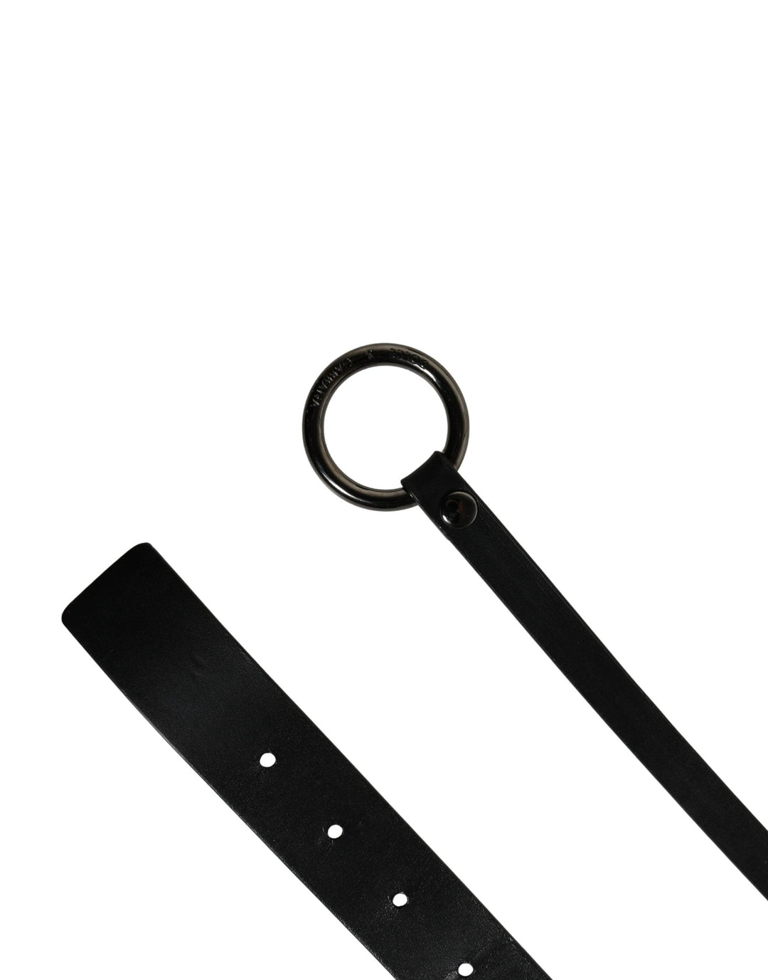 Dolce &amp; Gabbana Sample Sale Dolce &amp; Gabbana Men Black Calfskin Leather Metal Buckle Belt - | Designer outlet