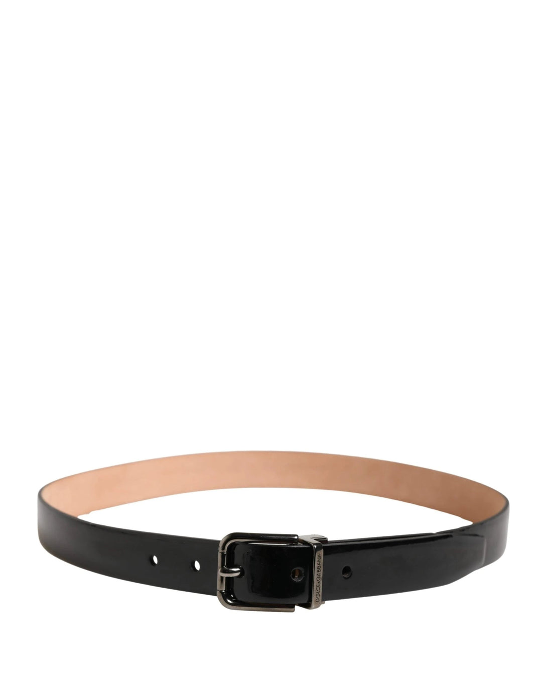 Dolce &amp; Gabbana Sample Sale Dolce &amp; Gabbana Men Black Classic Leather Metal Buckle Belt - | Designer outlet