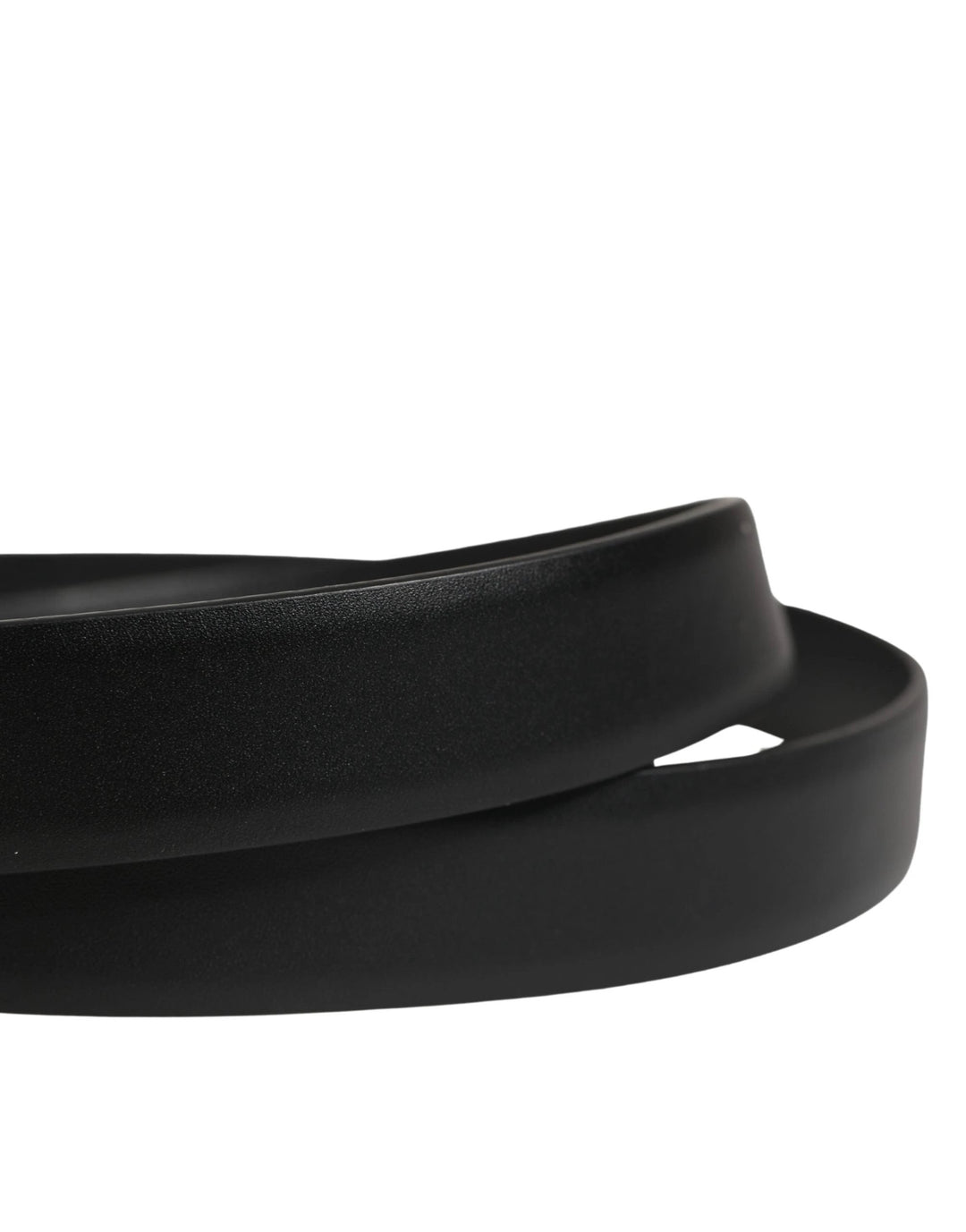 Dolce &amp; Gabbana Sample Sale Dolce &amp; Gabbana Men Black Classic Leather Metal Buckle Belt - | Designer outlet