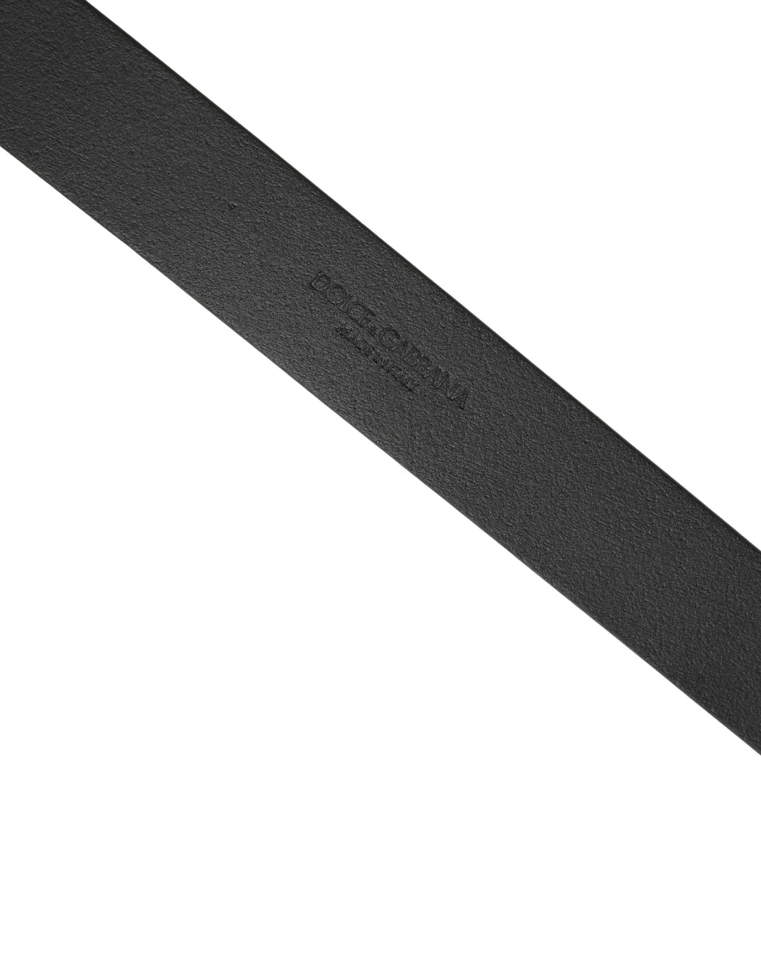 Dolce &amp; Gabbana Sample Sale Dolce &amp; Gabbana Men Black Calfskin Leather Square Buckle Belt - | Designer outlet