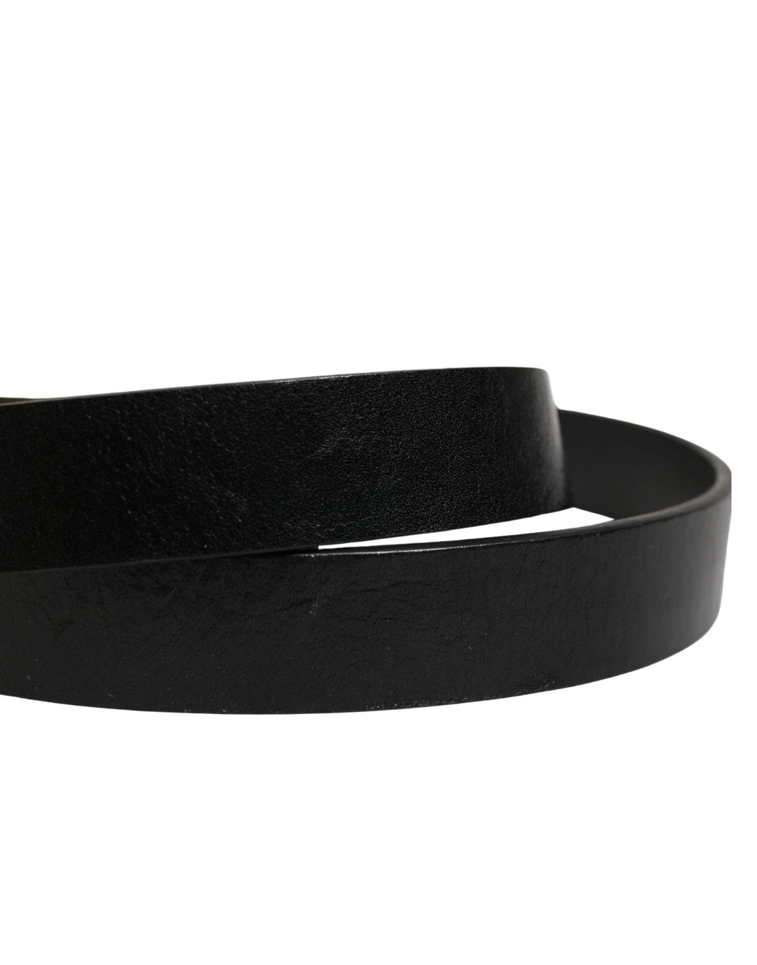 Dolce &amp; Gabbana Sample Sale Dolce &amp; Gabbana Men Black Classic Leather Logo Buckle Belt - | Designer outlet