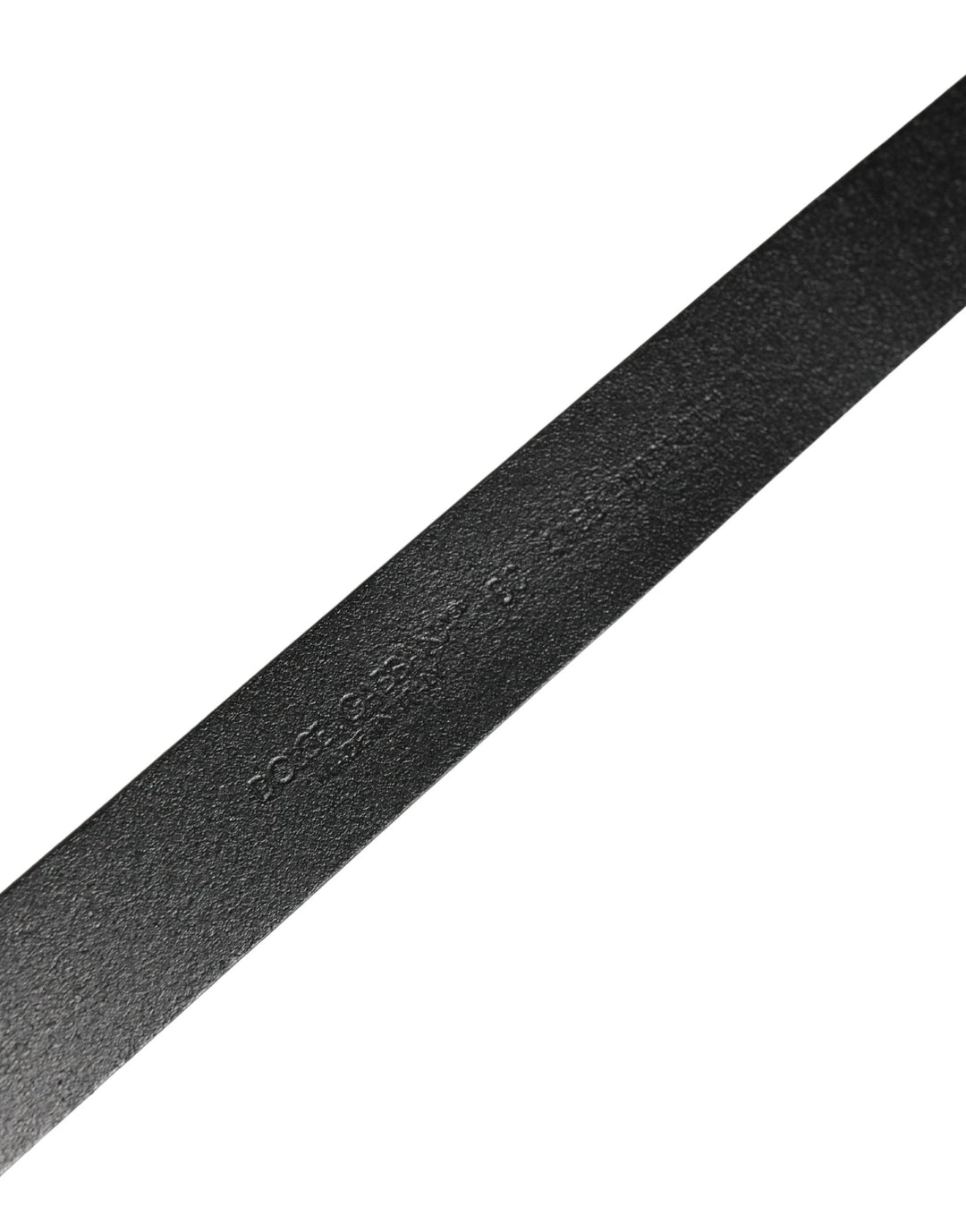 Dolce &amp; Gabbana Sample Sale Dolce &amp; Gabbana Men Black Classic Leather Logo Buckle Belt - | Designer outlet