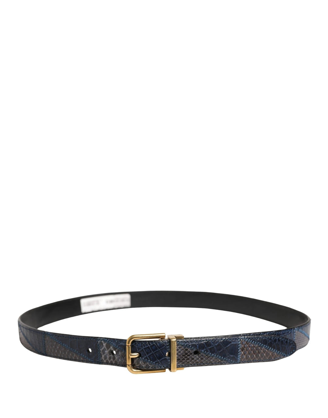 Dolce &amp; Gabbana Sample Sale Dolce &amp; Gabbana Men Multicolor Leather Metal Buckle Belt - | Designer outlet
