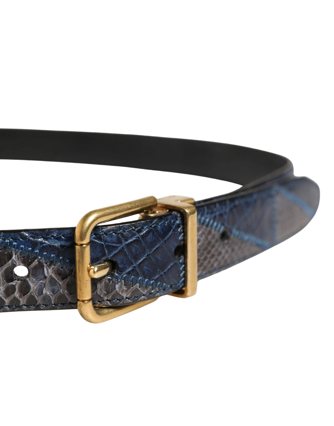 Dolce &amp; Gabbana Sample Sale Dolce &amp; Gabbana Men Multicolor Leather Metal Buckle Belt - | Designer outlet