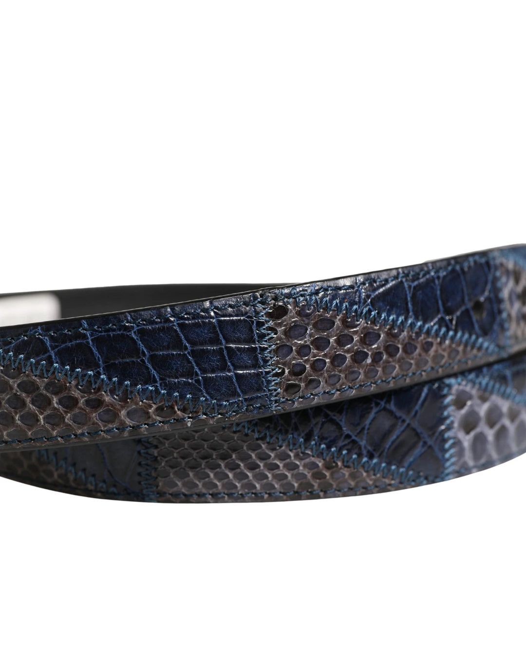 Dolce &amp; Gabbana Sample Sale Dolce &amp; Gabbana Men Multicolor Leather Metal Buckle Belt - | Designer outlet