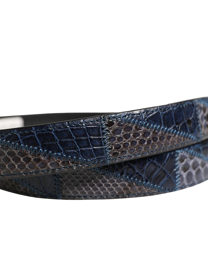 Dolce &amp; Gabbana Sample Sale Dolce &amp; Gabbana Men Multicolor Leather Metal Buckle Belt - | Designer outlet
